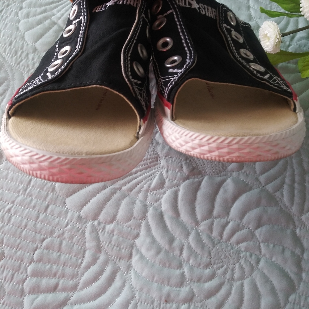 Converse Chuck Taylor All Star Cut Away Mule Black - Picture 6 of 9